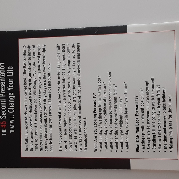 45 Second Presentation by Don Failla 2-CD Audio Book - Picture 6 of 8